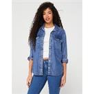 Levi'S Doreen Utility Denim Shirt - In Patches 2 Blue