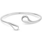 Inicio Sterling Silver Plated Bangle Bracelet With Gift Pouch