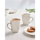 Everyday Vienne Set Of 4 Mugs In White