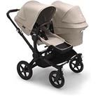 Bugaboo Donkey5 Duo Complete Pushchair - Black/Desert Taupe