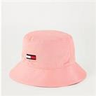 Tommy Jeans Logo Bucket Hat - Pink