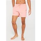 Tommy Hilfiger Medium Drawstring Swim Shorts - Light Pink