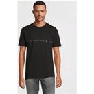 Calvin Klein Jeans Logo Repeat T-Shirt - Black