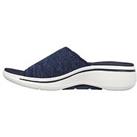 Skechers Arch Fit Two Tone Knit Slide - Navy Textile