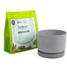 Streetwize Micro-Gro - Indoor Microbiological Fertilizer Including 1X Self Watering Plant Pot