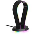 Stealth Led Light Up Gaming Headset Stand With 2X Usb Ports