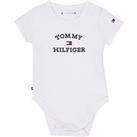 Tommy Hilfiger Baby Th Logo Short Sleeve Body - White