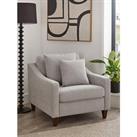 Very Home Aspen Fabric Armchair - Grey