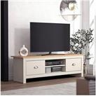 Very Home Atlanta Tv Cabinet - Fits Up To 65 Inch Tv - Light Grey/Oak