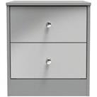Swift Verity Ready Assembled 2 Drawer Bedside Cabinet