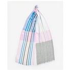 Barbour Kendra Check And Stripe Scarf - Multi
