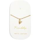 Katie Loxton Heart Bracelet , Gold , Bracelet , 18Cm + 3Cm Extender