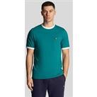 Lyle & Scott Regular Fit Short Sleeve Ringer T-Shirt - Green