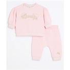 River Island Baby Baby Girls Lovely Sweat - Pink