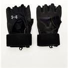 Under Armour Mens Weightlifting Gloves - Black/Grey