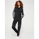 Adidas Sportswear Womens Boldblock Tracksuit - Black/White