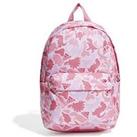 Adidas Sportswear Kids Dino Print Backpack - Pink Multi
