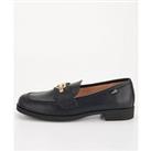 Love Moschino Heart Penny Loafer - Black