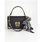 Love Moschino Scarf Shoulder Flap Bag
