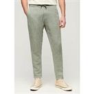 Superdry Drawstring Linen Trousers - Green