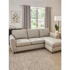 Very Home Shay Standard Back Right Hand Chaise 100% Leather Sofa
