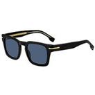 Boss 1625/S Square Sunglasses - Black