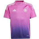 Adidas Junior Germany Away Replica Shirt -Purple
