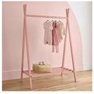 Cuddleco Nola Clothes Rail - Soft Blush Pink