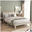 Very Home Atlanta Bed Frame With Mattress Options (Buy & Save!) - Bed Frame With Microquilt Matt