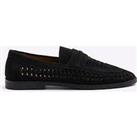 River Island Woven Loafer - Black