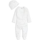 Mamas & Papas Baby Boys 3 Piece Welcome To The World My First Outfit - White