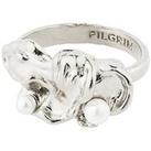 Pilgrim Moon Ring - Silver-Plated