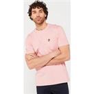 Lyle & Scott Regular Fit Pocket T-Shirt - Pink