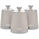 Tower Cavaletto Set Of 3 Canisters - Latte
