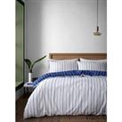 Content By Terence Conran Hastings Stripe 100% Cotton Duvet Cover Set
