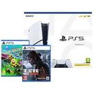 Playstation 5 Disc Console (Model Group - Slim) & The Last Of Us Part Ii Remastered + Free Kart Racers 3 Slime Speedway