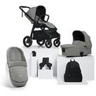 Mamas & Papas Ocarro Flint Essential Kit (Inc Pushchair, Carrycot, Adaptors, Cupholder, Bag, Footmuff)