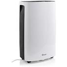 Swan Sh16810N 20 Litre Dehumidifier With Led Display, Auto Shut Off, 24 Hour Timer, White