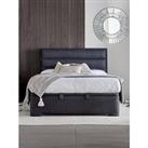 Very Home Kirkby Ottoman Storage Bed With Mattress Options (Buy & Save!) - Bed Frame With Platin