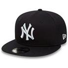 New Era Unisex New York Yankees League Essentials 9Fifty Cap - Black