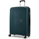 Rock Luggage Hudson 8 Wheel Pp Hardshell Large Suitcase - Dark Green