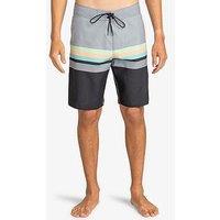 Billabong Mens All Day Stripes 20 Board Shorts - Grey