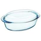 Pyrex Essentials Glass Oval Casserole Dish