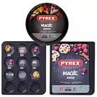 Pyrex Magic Metal Bakeware 3 Piece Set