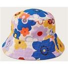 Monsoon Girls Reversible Bucket Hat - Multi