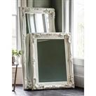 Gallery Carved Louis Leaner Mirror - Cream