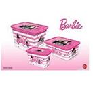 Barbie Set Of 3 Storage Boxes
