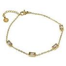 Say It With Rectangle Bracelet - Yellow Gold