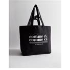 New Look Comme Ci Comme Ca Large Cotton Tote Bag