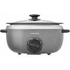 Morphy Richards Sear And Stew Titanium Slow Cooker 6.5L - Oval